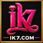 IK7 Game logo with a modern 3D design and stylish gaming-inspired branding